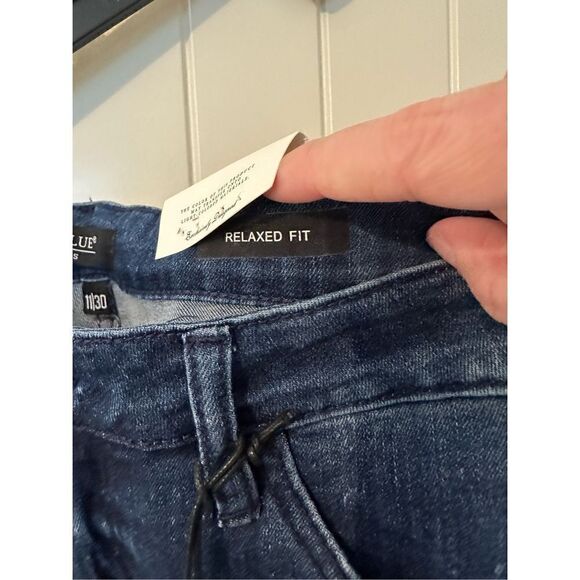 NWT Judy Blue Mid Rise Relaxed Fit Speckled Mineral Wash Jeans Size 11 / 30 JB88 - Picture 8 of 10